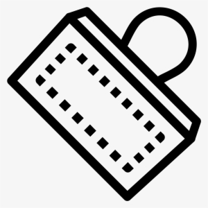 Vista Inferior De Carimbo De Borracha Icon - Icone Carimbo Png