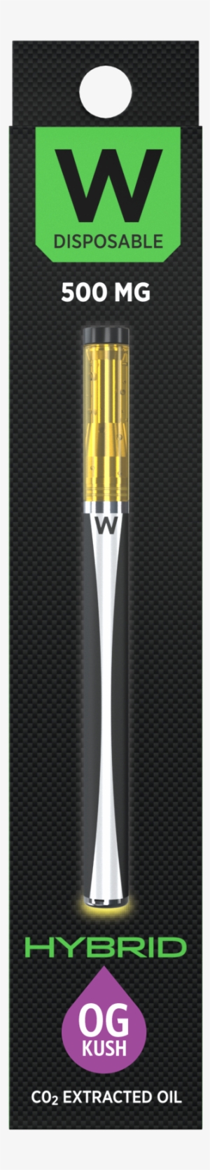 Og Kush Hybrid 500mg Disposable Vaporizer By W Vapes - Vaporizer