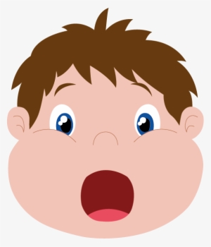 For My Healthy Me Video I Wanted To Create A Character - Surprised Kid Face Clipart