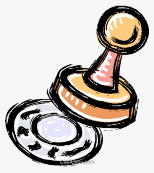 Carimbos De Borracha Livre De Direitos Vetores Clip - Rubber Stamping