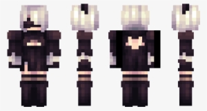 Minecraft Skin Nierautomata2b - Minecraft Skin Figgehn