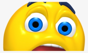 Surprised Smiley Png Download - Fear Emoticon