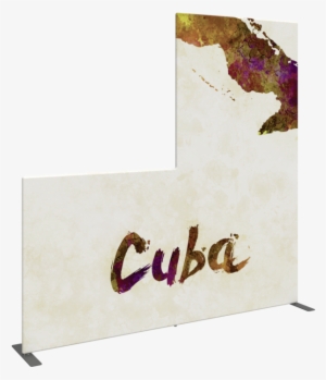 Modulate Frame Banner - Mapa Cuba Acuarela