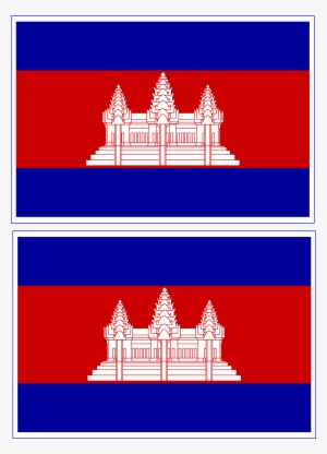 Printable World Flags - Flag Of Cambodia To Printable