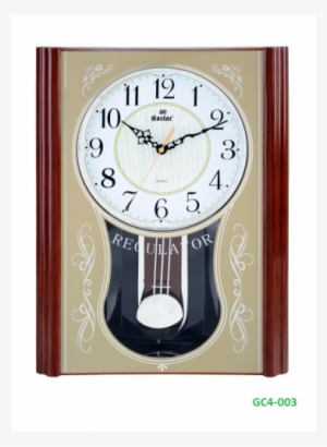 Wall Clock With Pendulum - Rhythm 16" Estado Wall Clock