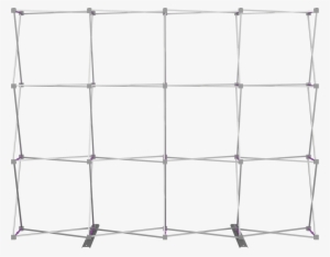 Hopup 10ft Straight Full Height Tension Fabric Display - Mesh