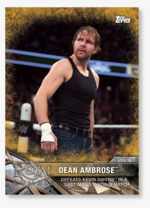 Dean Ambrose 2017 Wwe Road To Wrestlemania Base Cards - Album Cover