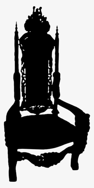 Chair,royal Chair,silhouette,king Chair,free Vector - Royal Chair Silhouette