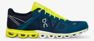 Cloudflow Petrol & Neon - Running Cloudflow Running Shoes