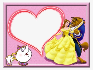 Molduras Pfs Em Png - Beauty And The Beast Invitations Belle