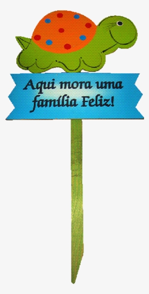 Placa Decorativa G - Frases De Família Feliz