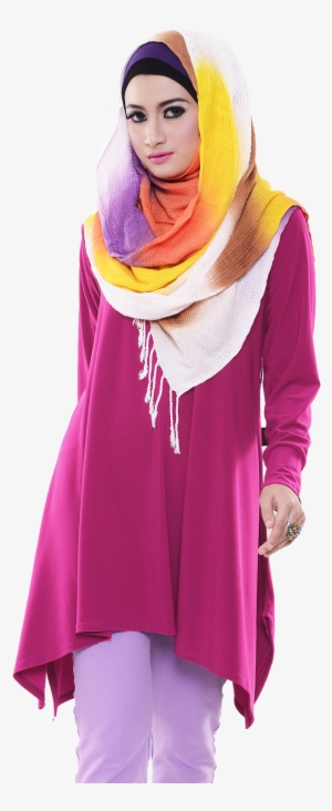 Model Baju Atasan Muslim - Model Baju Muslim Png