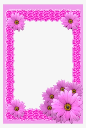 20 Molduras Floridas Para Fotos E Mensagens De Amor - Flower Images Download Png