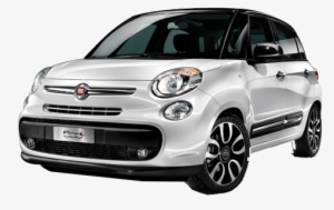 Fiat 500 Side - Fiat 500x White Png
