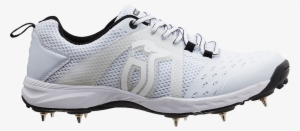 Pro 2000 Spike Shoe White Side - Cricket Spikes