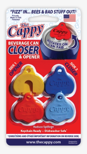 The Cappy - Cappy Beverage Can Closers Openers Set