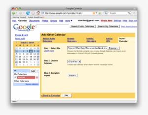 Add Ical Events To Google Calendar - Calendar