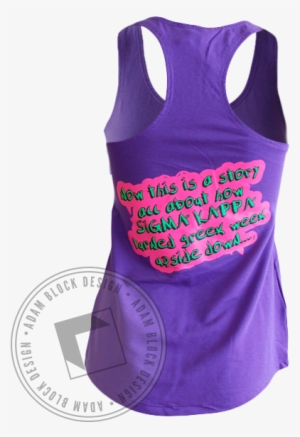 Sigma Kappa Fresh Prince Greek Week Tank - Library