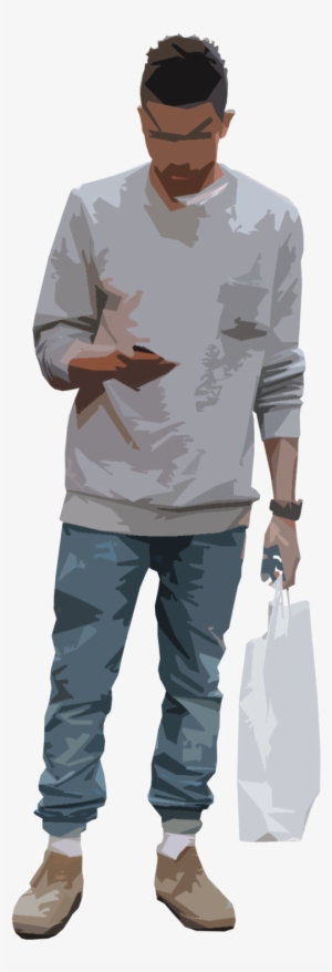 Ns 0059 - Holding Hands Psd Walking People For Photoshop