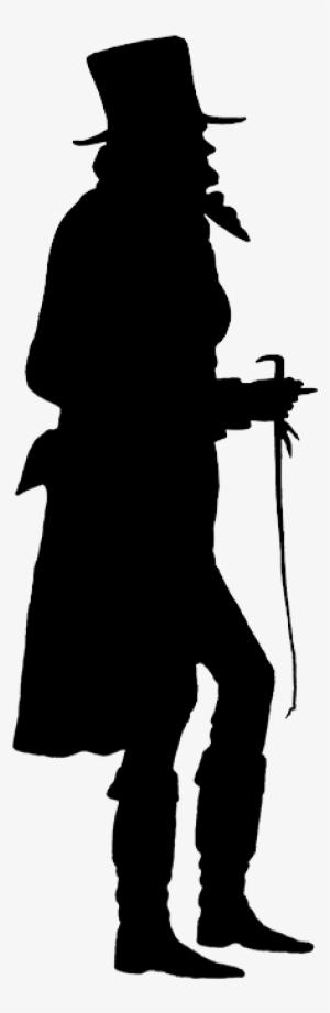 Victorian Silhouette Clipart - Victorian Man Silhouette