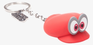 Super Mario Odyssey Cappy Keychain