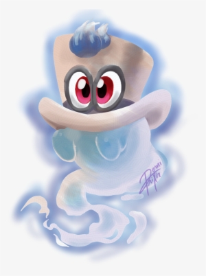 Cappy Cappy Mario Mario Oddesy Digital Art Digital - Cartoon
