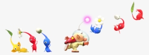 Captain Olimar Pikmin Character Art - Pikmin