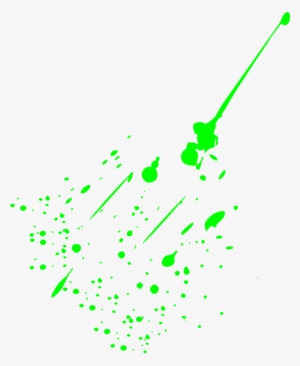 Green Paint Splatter Png