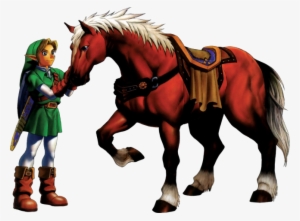 Mario Kart - Ocarina Of Time Link And Epona