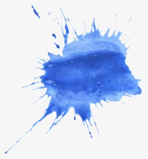 20 Blue Watercolor Splatter - Watercolor Painting