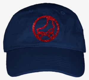 Or Skate Red Glitter - Baseball Cap