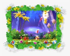 Help Captain Olimar In This Charming Side-scrolling - Hey! Pikmin