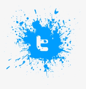Splatter Twitter Logo - Letter C Icon Png