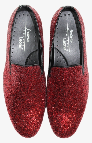 Picture Of Red Sparkle Shoe - Geno's Formal Affair