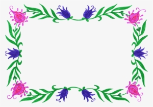 Free Download - Floral Colorful Frames Png