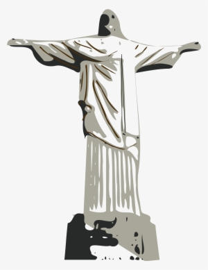 Christ Redeemer Statue Clipart - Christ The Redeemer Clipart