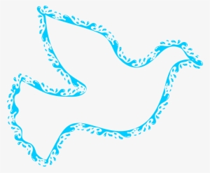 Peace Dove Big Image Png - Pomba Desenho Em Png