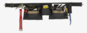 Deluxe Carpenter's Tool Apron Clc $31 - Custom Leathercraft 12 Pocket Tool Belt Work Apron