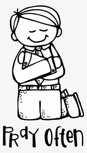 Mary Garden Jesus Clipart - Can Pray To Heavenly Father Lds