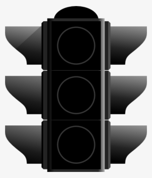 All Black Stoplight Svg Clip Arts 504 X 592 Px