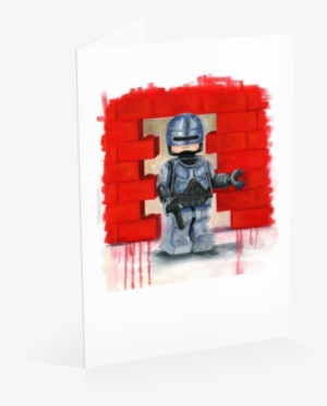 Robocop Card - Construction Set Toy