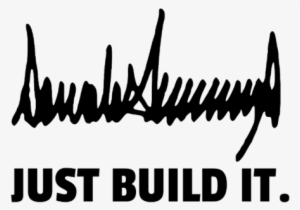 Donald Trump Signature "just Do - Homer Simpson Nike Meme
