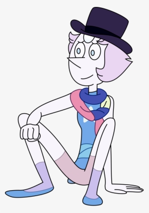 Top Hat Pearl By Craftyallie On Deviantart Image Download - Steven Universe Pearl With Hat
