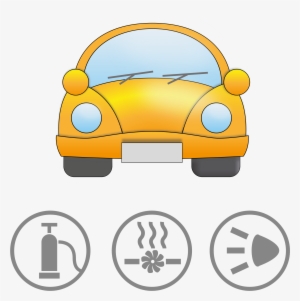 This Free Icons Png Design Of Yellow Car With Symbolic