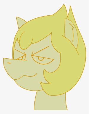Combatkaiser, Ponified, Safe, Simple Background, Smug, - Cartoon