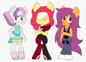 Amethyst , Anthro, Apple Bloom, Artist - Mlp Steven Universe Pearl