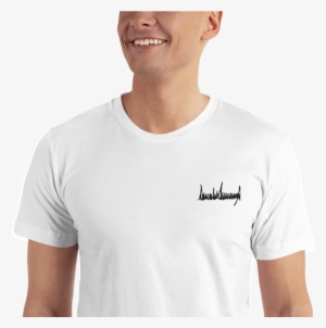 T "classical" Embroidered T-shirt Signature - T-shirt