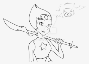 Freeuse Library Pearl Lineart Wip By Tttefans On Deviantart - Coloring Book