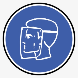 Face Protection, Safety, Work, Sign, Symbol, Icon - Personal Protective Equipment