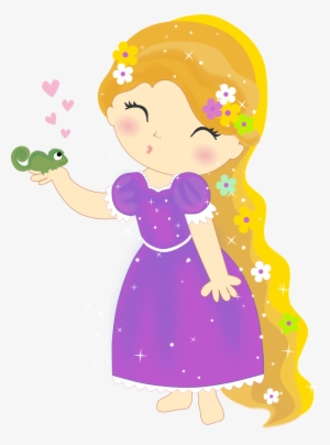 Rapunzel Clipart Little - Cute Clipart Rapunzel